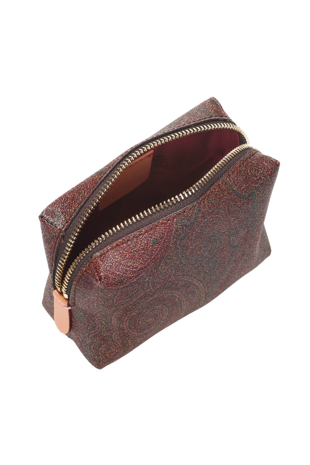 shop ETRO  Beauty: Etro beauty realizzato nell'inconfondibile tela Paisley jacquard e caratterizzato da finiture in pelle.
Chiusura con cerniera.
Accessori metallici con finitura dorata.
Fodera in tessuto logato ETRO.
Dimensioni: 20 x 10,5 x 8,5 cm.
Esterno: Tessuto di cotone Paisley jacquard spalmato con grana opaca e doppiato in tela, (76% cotone 24% poliestere).
Finiture: 100% pelle di vitello
Fodera: 66% cotone, 34% poliestere
Made in Italy.. 00388 8007-0600 number 7911615